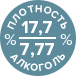 алкоголь и плотность