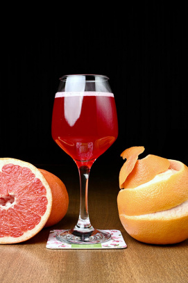 Черносмородиновый mead c цедрой грейпфрута