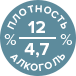 алкоголь и плотность
