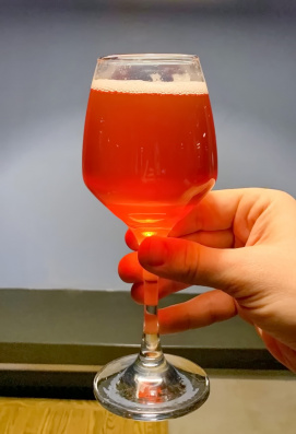Малиновый mead c корицей
