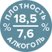 алкоголь и плотность