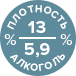 алкоголь и плотность