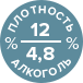 алкоголь и плотность
