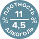 алкоголь и плотность