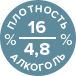 алкоголь и плотность