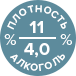 алкоголь и плотность