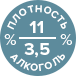 алкоголь и плотность