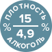 алкоголь и плотность