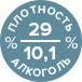 алкоголь и плотность