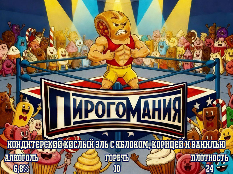 Новика на кранах: Пирогомания!