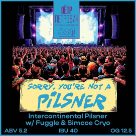 Sorry You're Not A Pilsner: Fuggle & Simcoe Cryo!